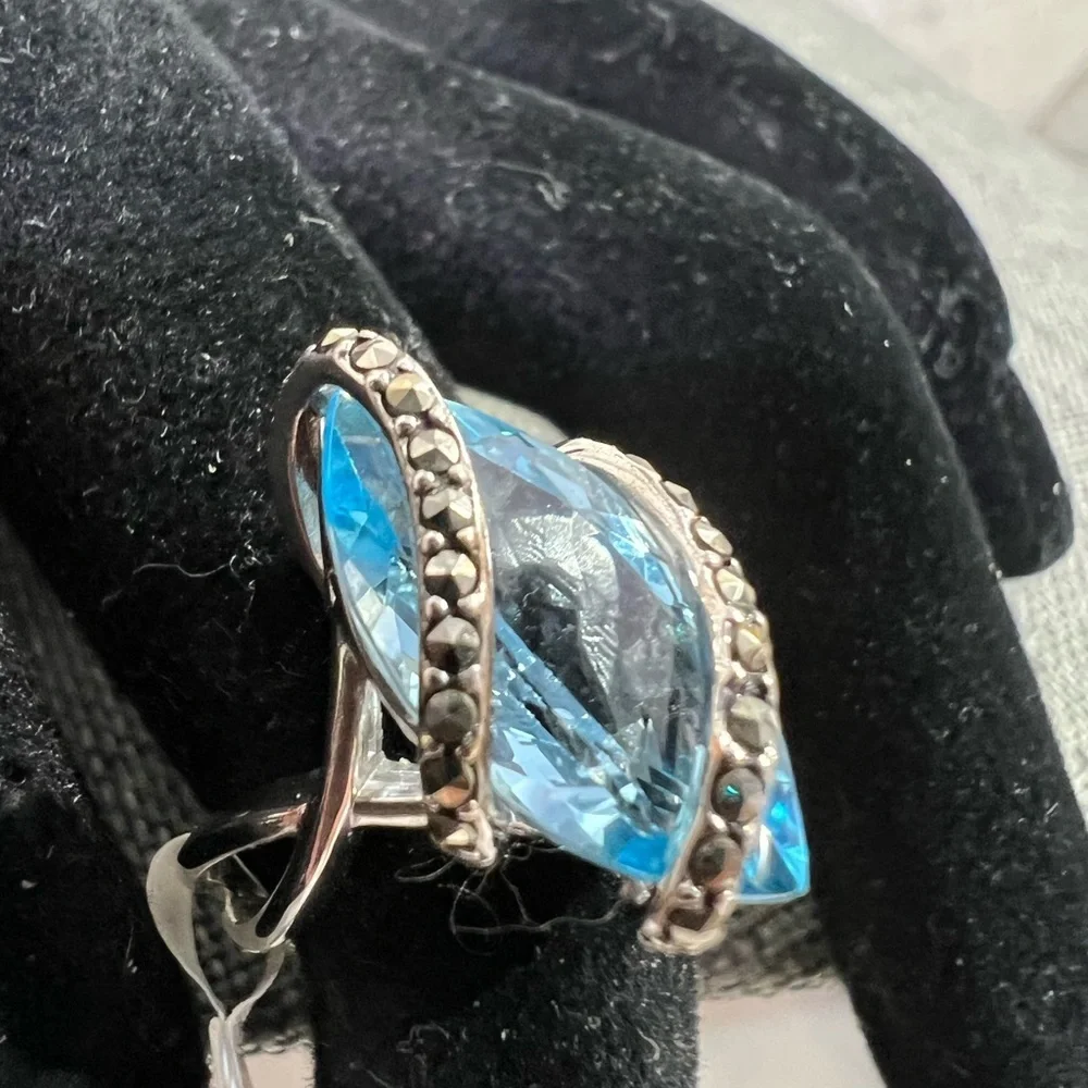 Topaz Gem Stone sterling silver